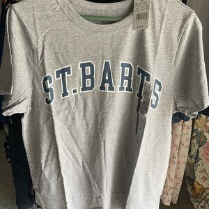 Zoe + Liv Gray St. Barts  T-Shirt